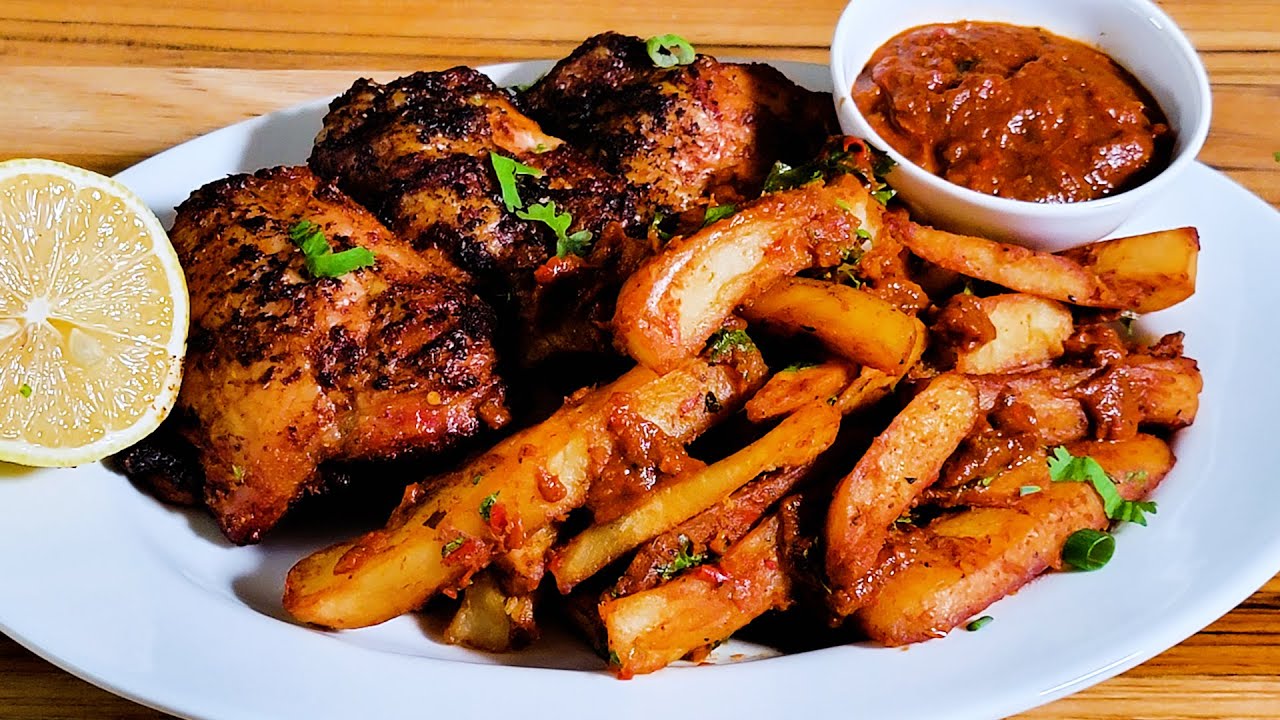 chips masala with chicken